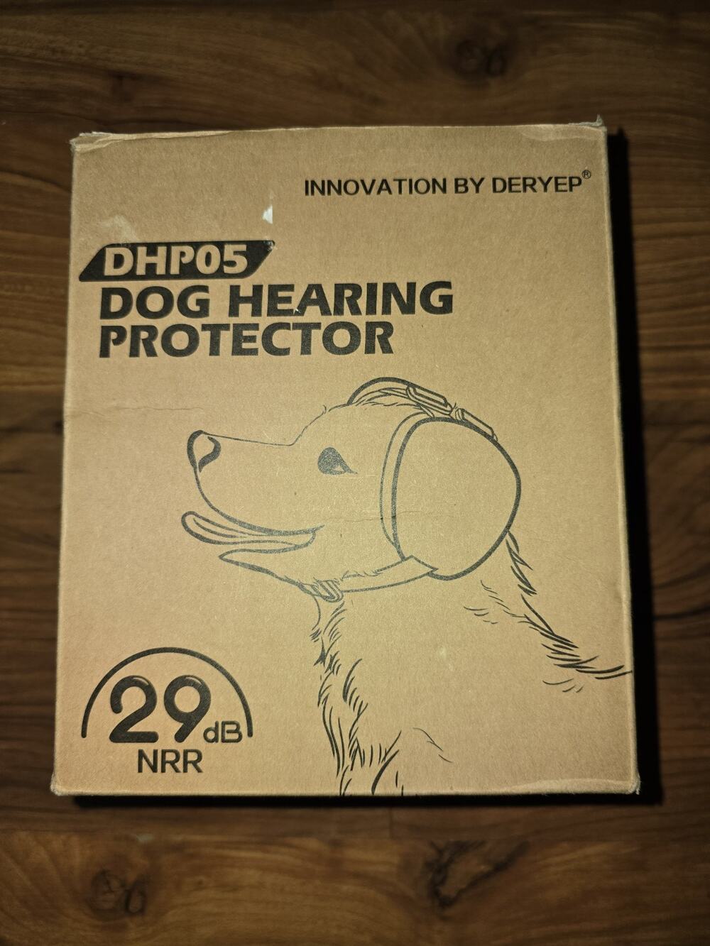 Dog Earmuffs For Hearing Protection 29dB NRR ear muffs Red Size Large S13